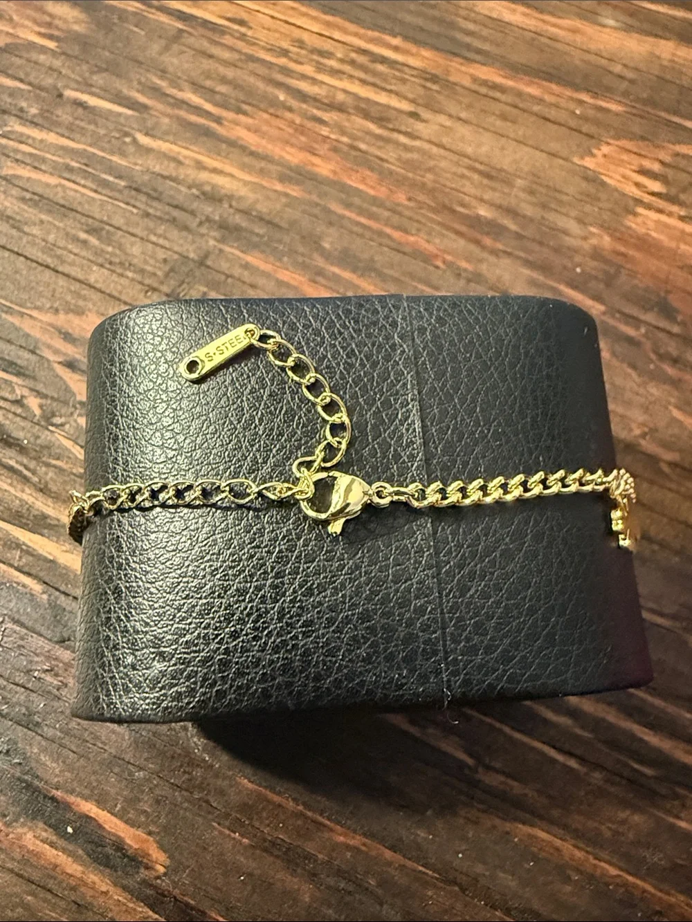Gold Plated On Stainless Dainty Clover Charm Bracelet - Women Accessories